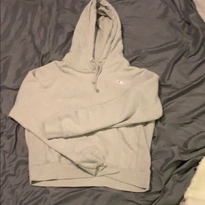 Gray Champion Hoodie, size medium